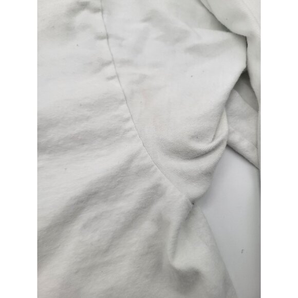 VANS SZ M Long Sleeved White Graphic T Shirt GOOD DAZE CREW Rainbow Off the Wall - Picture 9 of 9